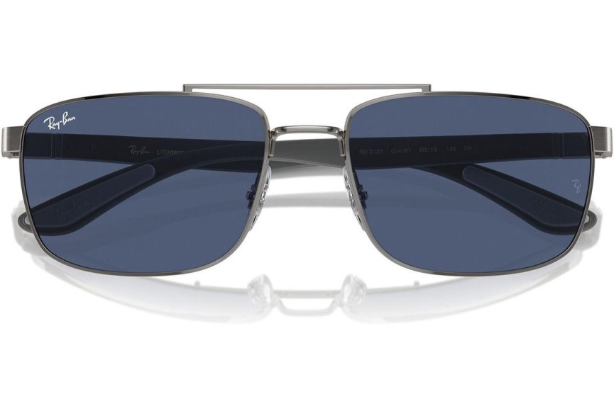 Zonnebril Ray-Ban RB3737 004/80 Rechthoekige Grijs