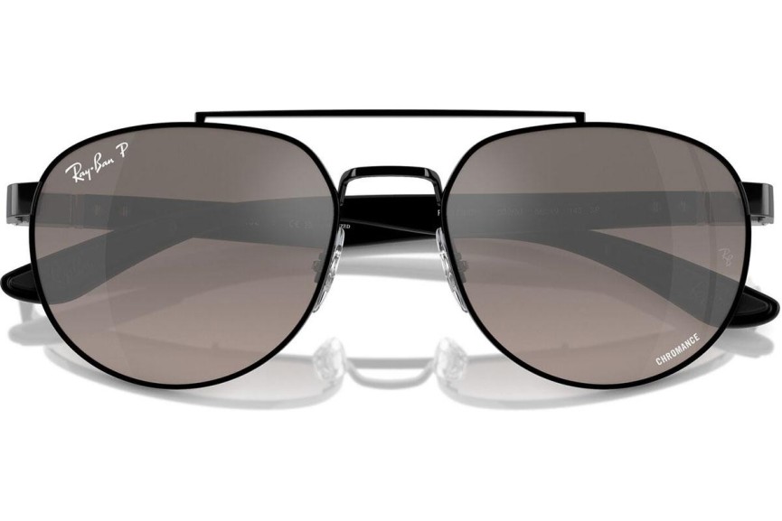 Zonnebril Ray-Ban RB3736CH 002/5J Polarized Rechthoekige Zwart