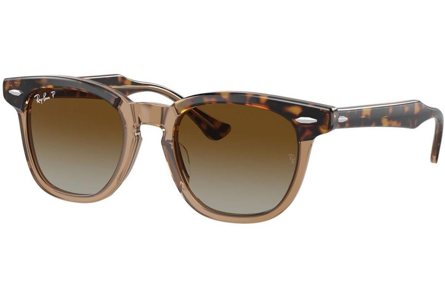 Zonnebril Ray-Ban Junior RJ9098S 7152T5 Polarized Vierkant Havana