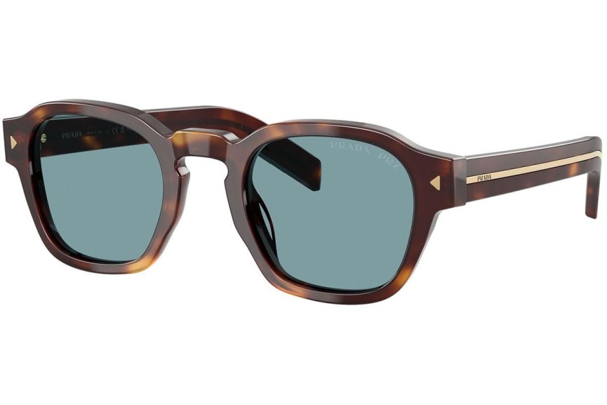 Zonnebril Prada PRA16S 15W04D Polarized Ovaal Havana