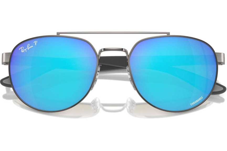 Zonnebril Ray-Ban RB3736CH 004/A1 Polarized Rechthoekige Grijs