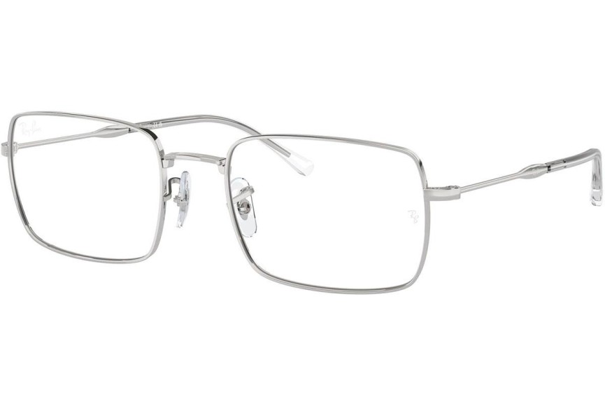 Brillen Ray-Ban RX6520 2501 Rechthoekige Zilver