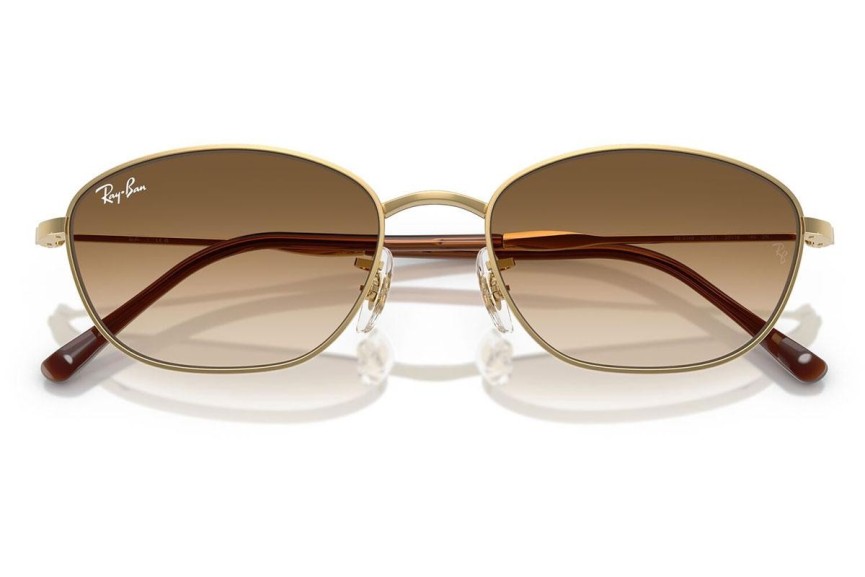 Zonnebril Ray-Ban RB3749 001/51 Rechthoekige Goud