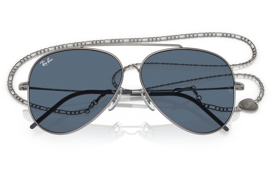 Zonnebril Ray-Ban Aviator Reverse RBR0101S 004/3A Pilot Zilver