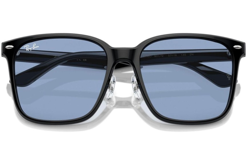 Zonnebril Ray-Ban RB2206D 901/72 Vierkant Zwart