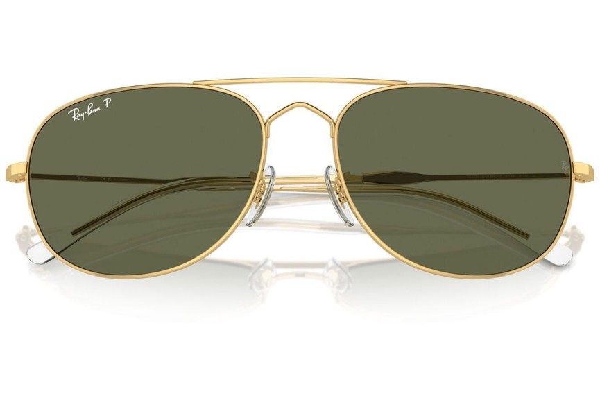 Zonnebril Ray-Ban RB3735 001/58 Polarized Pilot Goud