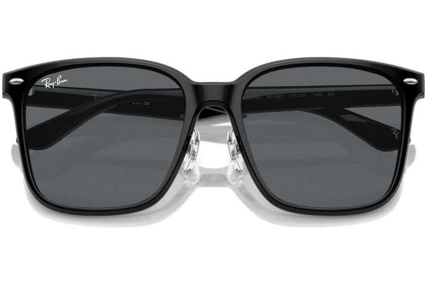 Zonnebril Ray-Ban RB2206D 901/87 Vierkant Zwart