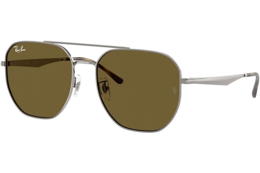 Zonnebril Ray-Ban RB3724D 004/73 Rechthoekige Grijs