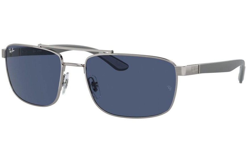 Zonnebril Ray-Ban RB3737 004/80 Rechthoekige Grijs