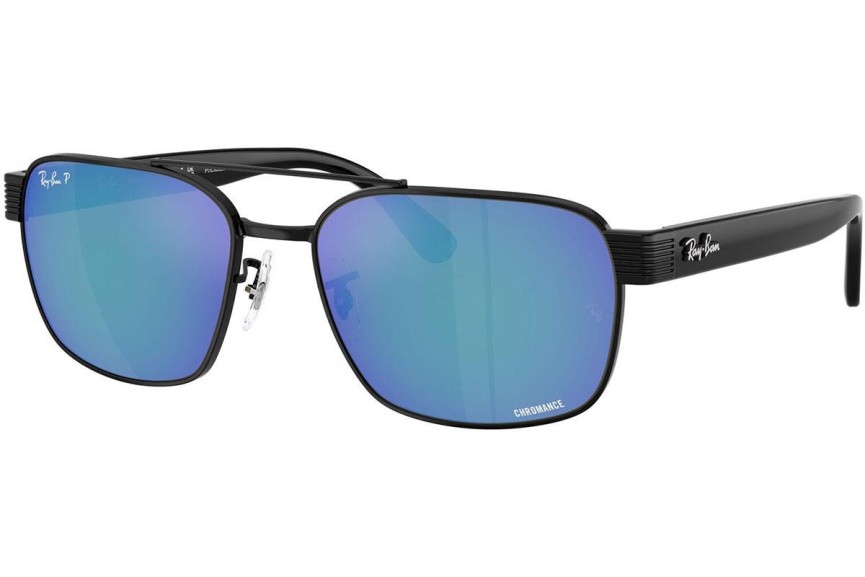 Zonnebril Ray-Ban RB3751CH 002/4L Polarized Vierkant Zwart