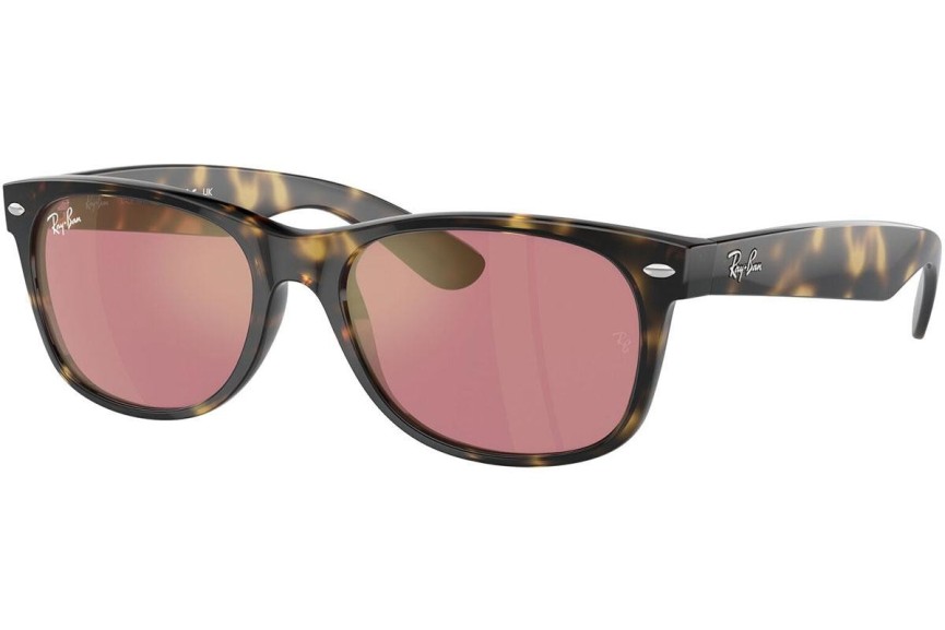 Zonnebril Ray-Ban New Wayfarer RB2132 902/U0 Vierkant Havana