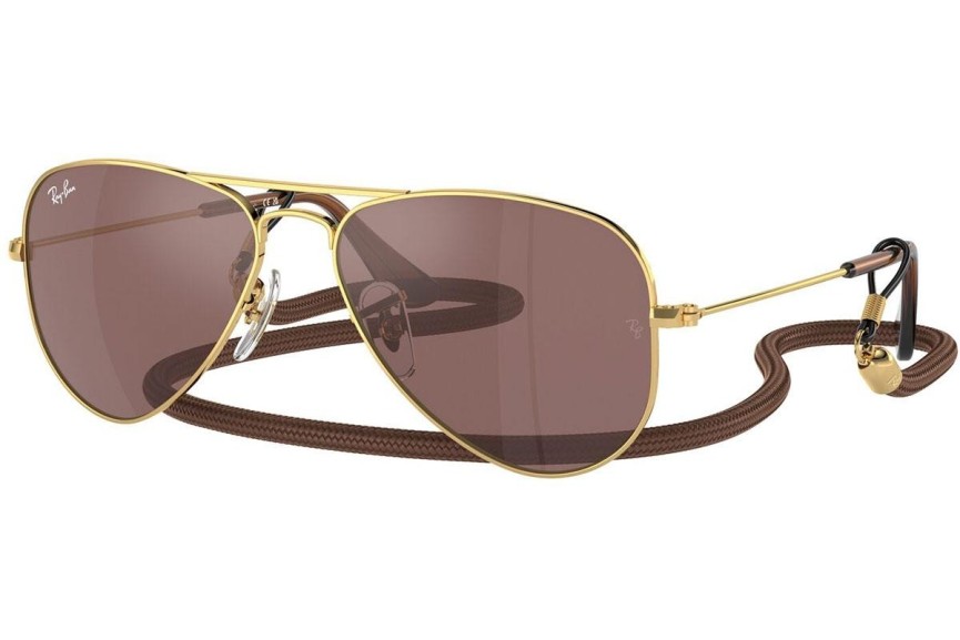 Zonnebril Ray-Ban Junior Aviator Junior RJ9506S 223/6G Pilot Goud