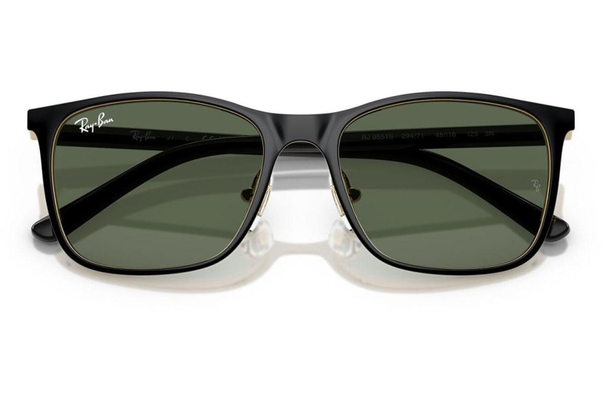 Zonnebril Ray-Ban Junior RJ9551S 294/71 Vierkant Zwart