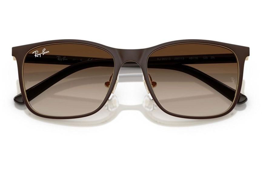 Zonnebril Ray-Ban Junior RJ9551S 297/13 Vierkant Bruin