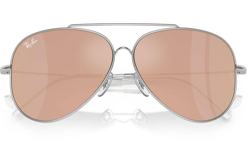 Zonnebril Ray-Ban Aviator Reverse RBR0101S 003/2O Pilot Zilver