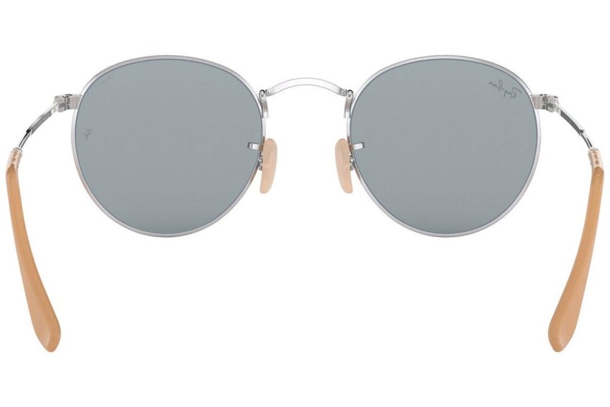 Zonnebril Ray-Ban Round Metal Evolve RB3447 9065I5 Ronde Zilver