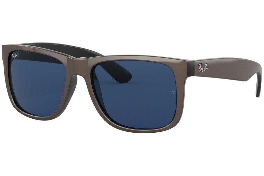 Zonnebril Ray-Ban Justin RB4165 647080 Vierkant Bruin