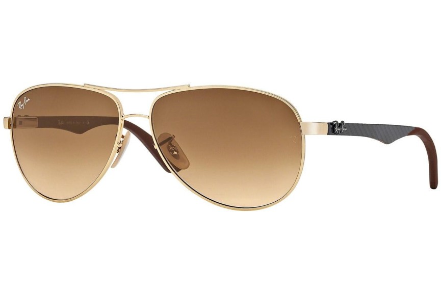 Zonnebril Ray-Ban Carbon Fibre RB8313 001/51 Pilot Goud