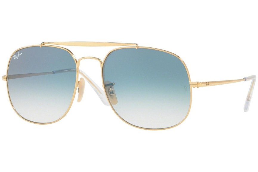 Zonnebril Ray-Ban The General RB3561 001/3F Pilot Goud