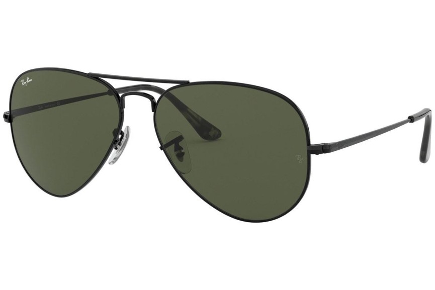 Zonnebril Ray-Ban Aviator Metal II RB3689 914831 Pilot Zwart