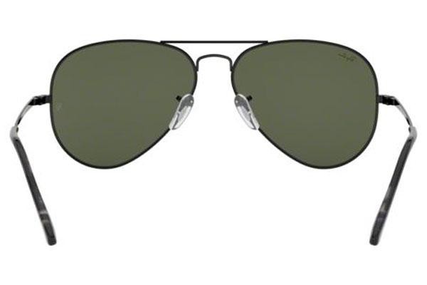 Zonnebril Ray-Ban Aviator Metal II RB3689 914831 Pilot Zwart