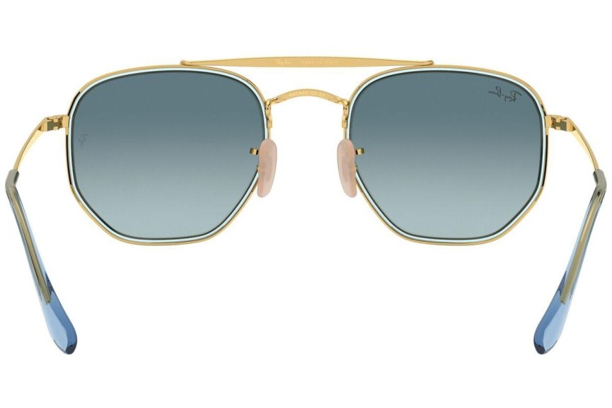 Zonnebril Ray-Ban The Marshal II RB3648M 91233M Vierkant Goud