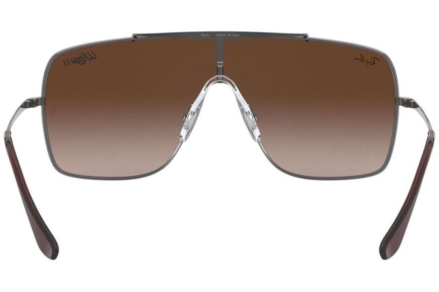 Zonnebril Ray-Ban Wings II RB3697 004/13 Panorama | Shield Grijs