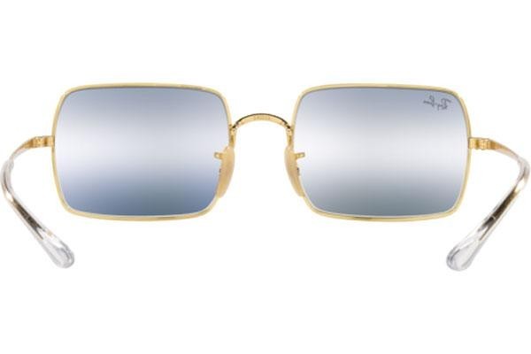 Zonnebril Ray-Ban Rectangle RB1969 001/GA Vierkant Goud