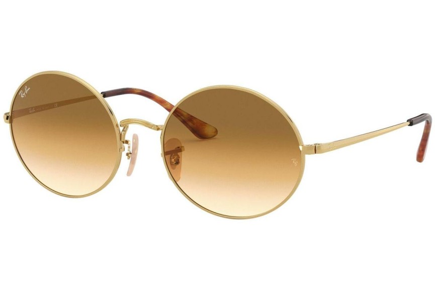 Zonnebril Ray-Ban Oval RB1970 914751 Ronde Goud