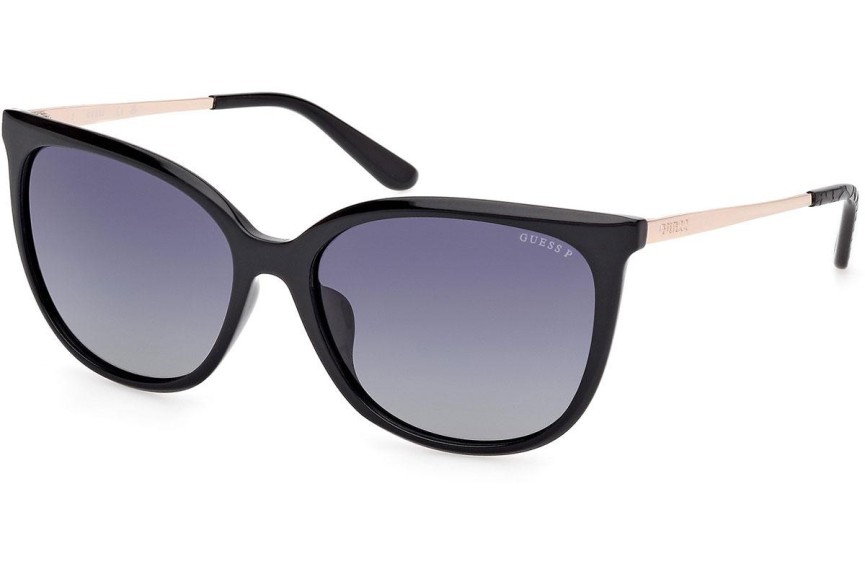 Zonnebril Guess GU00150-H 01D Polarized Vierkant Zwart