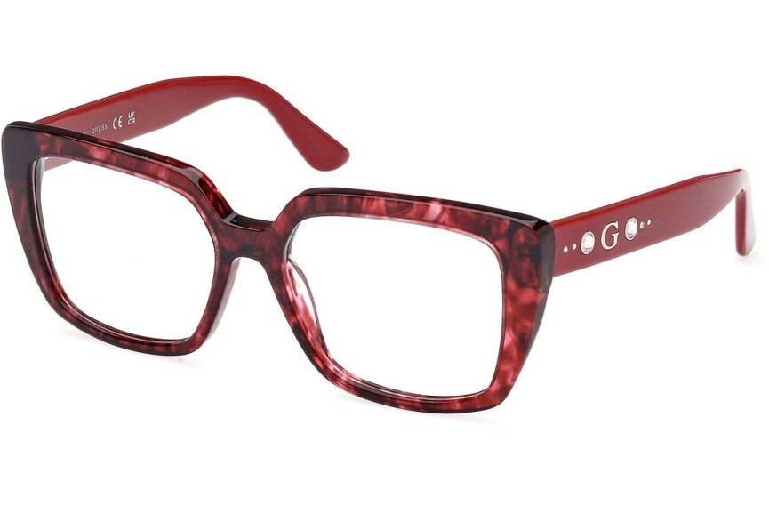 Brillen Guess GU50174 068 Cat Eye Rood