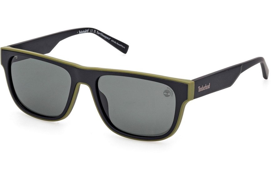 Zonnebril Timberland TB00025 02R Polarized Vierkant Zwart