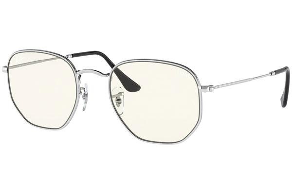 Zonnebril Ray-Ban Hexagonal RB3548 003/BL Pilot Zilver