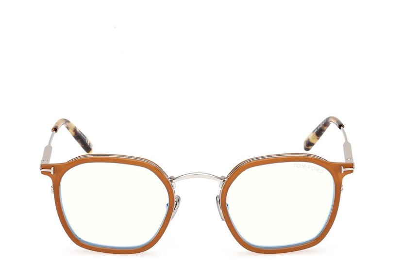 Brillen Tom Ford FT5974-B 041 Ronde Oranje