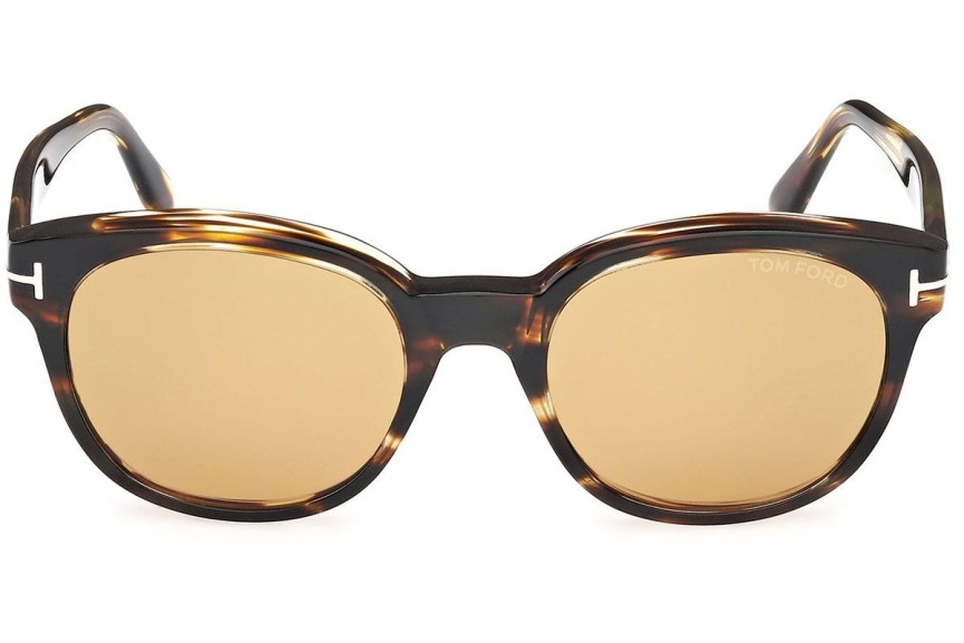 Zonnebril Tom Ford Mert FT1180 52E Ronde Havana