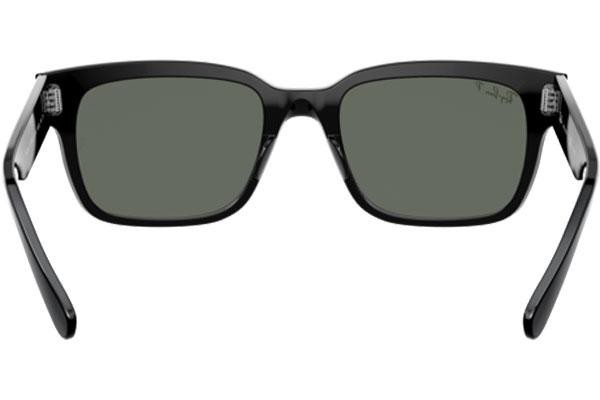 Zonnebril Ray-Ban Jeffrey RB2190 901/58 Polarized Vierkant Zwart