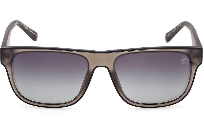 Zonnebril Timberland TB00025 45D Polarized Vierkant Bruin