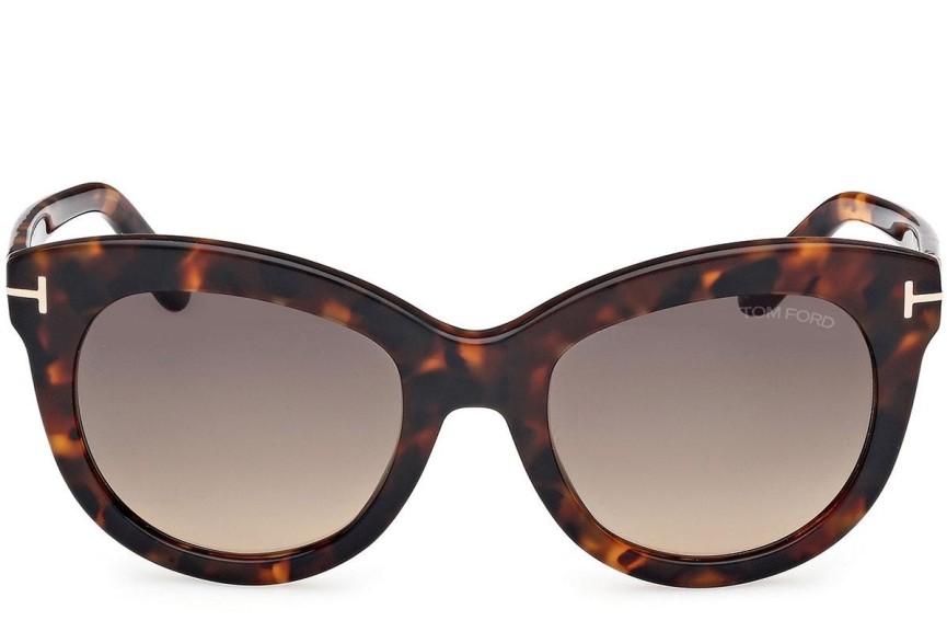 Zonnebril Tom Ford Odette FT1189 52F Cat Eye Havana