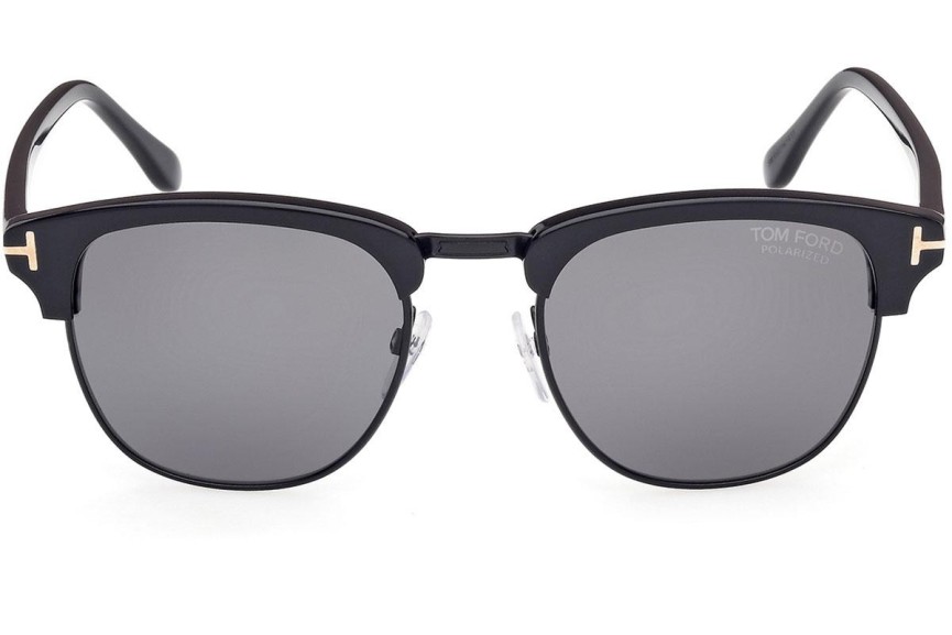 Zonnebril Tom Ford Henry FT0248 01D Polarized Browline Zwart