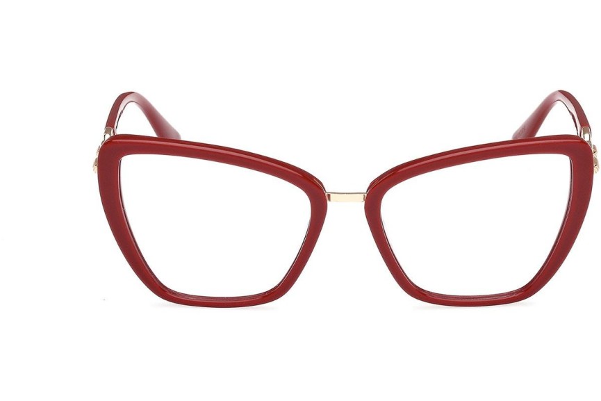 Brillen Guess GU50180 066 Cat Eye Rood