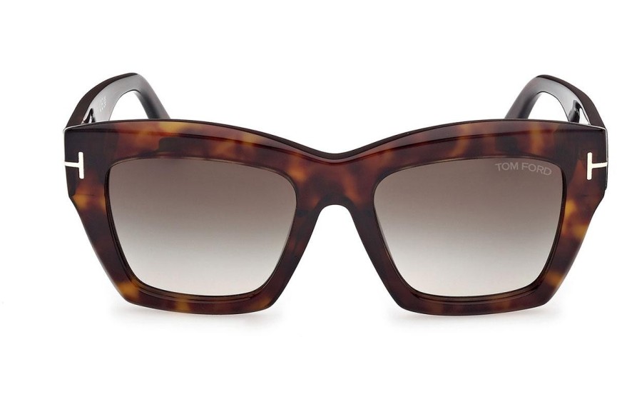 Zonnebril Tom Ford Luna FT1191 52B Cat Eye Havana