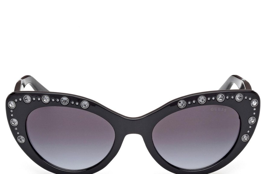 Zonnebril Guess GU00163 01B Cat Eye Zwart