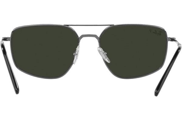 Zonnebril Ray-Ban RB3666 004/N5 Polarized Rechthoekige Grijs