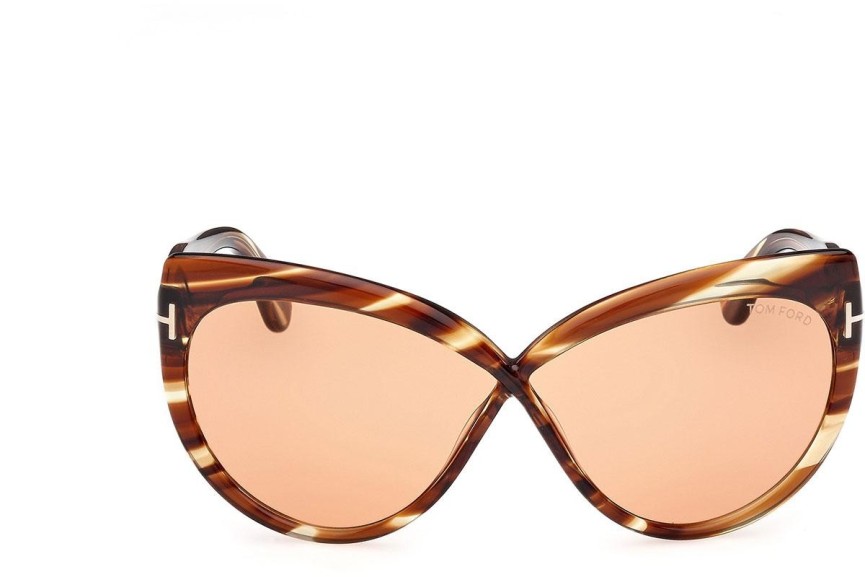 Zonnebril Tom Ford Beatrice FT1196 53E Cat Eye Havana