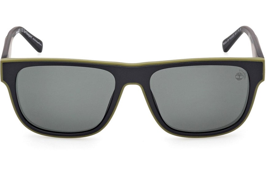 Zonnebril Timberland TB00025 02R Polarized Vierkant Zwart