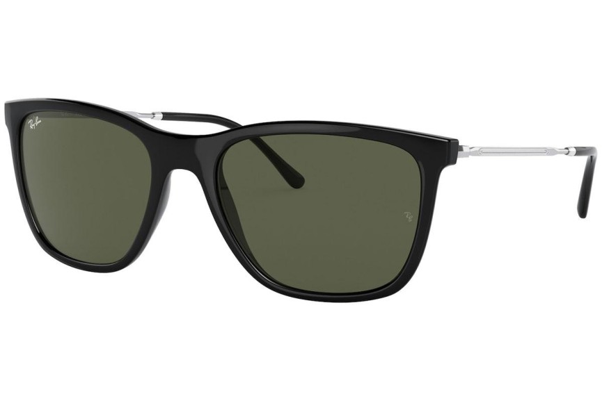 Zonnebril Ray-Ban RB4344 601/31 Vierkant Zwart