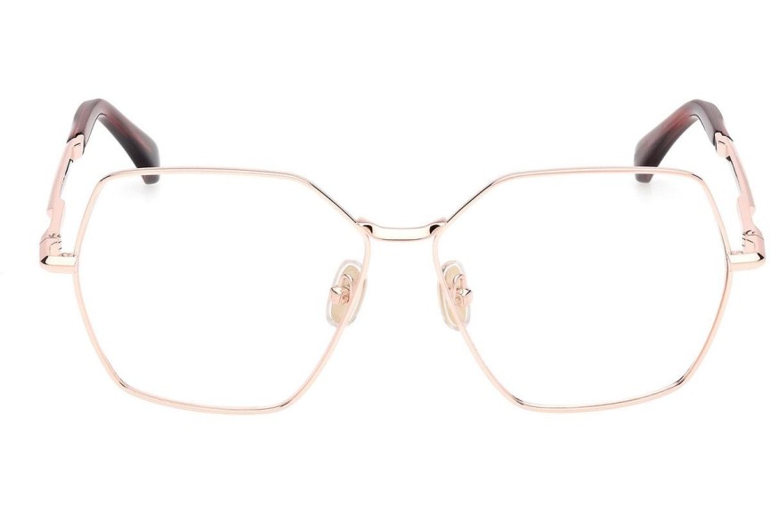 Brillen Max Mara MM5154 033 Vierkant Goud