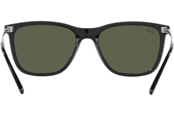 Zonnebril Ray-Ban RB4344 601/31 Vierkant Zwart