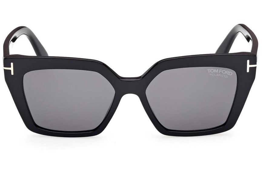 Zonnebril Tom Ford FT1030 01D Polarized Cat Eye Zwart