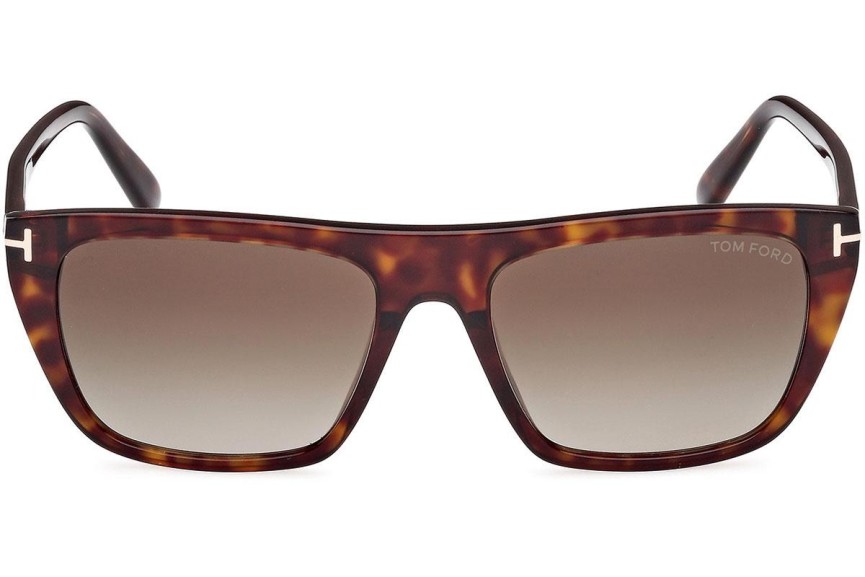 Zonnebril Tom Ford Aslan FT1175 52B Vierkant Havana